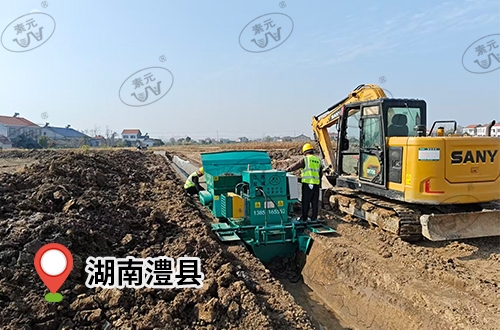 灌溉渠滑模机